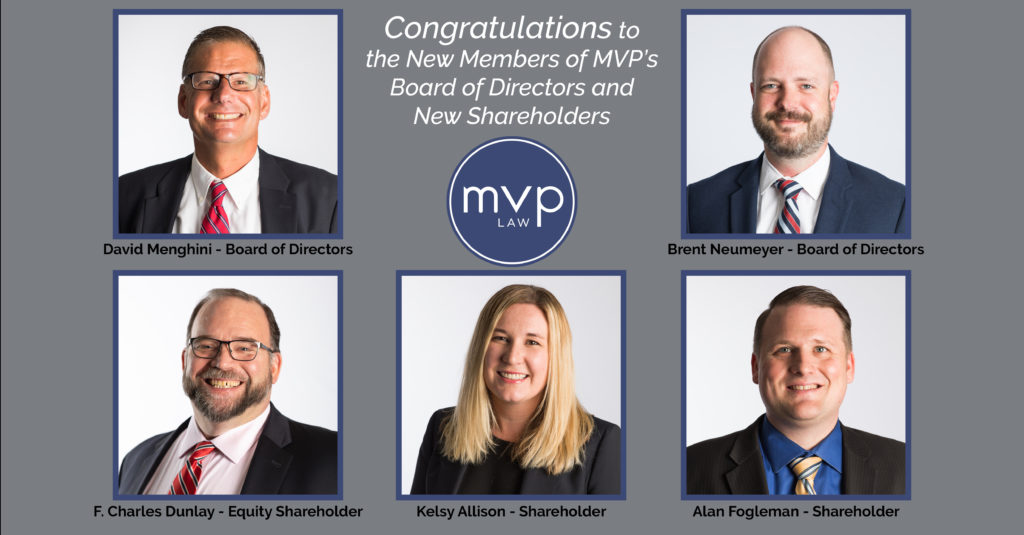 Mvp Law Elects New Board Of Directors Members And Shareholders