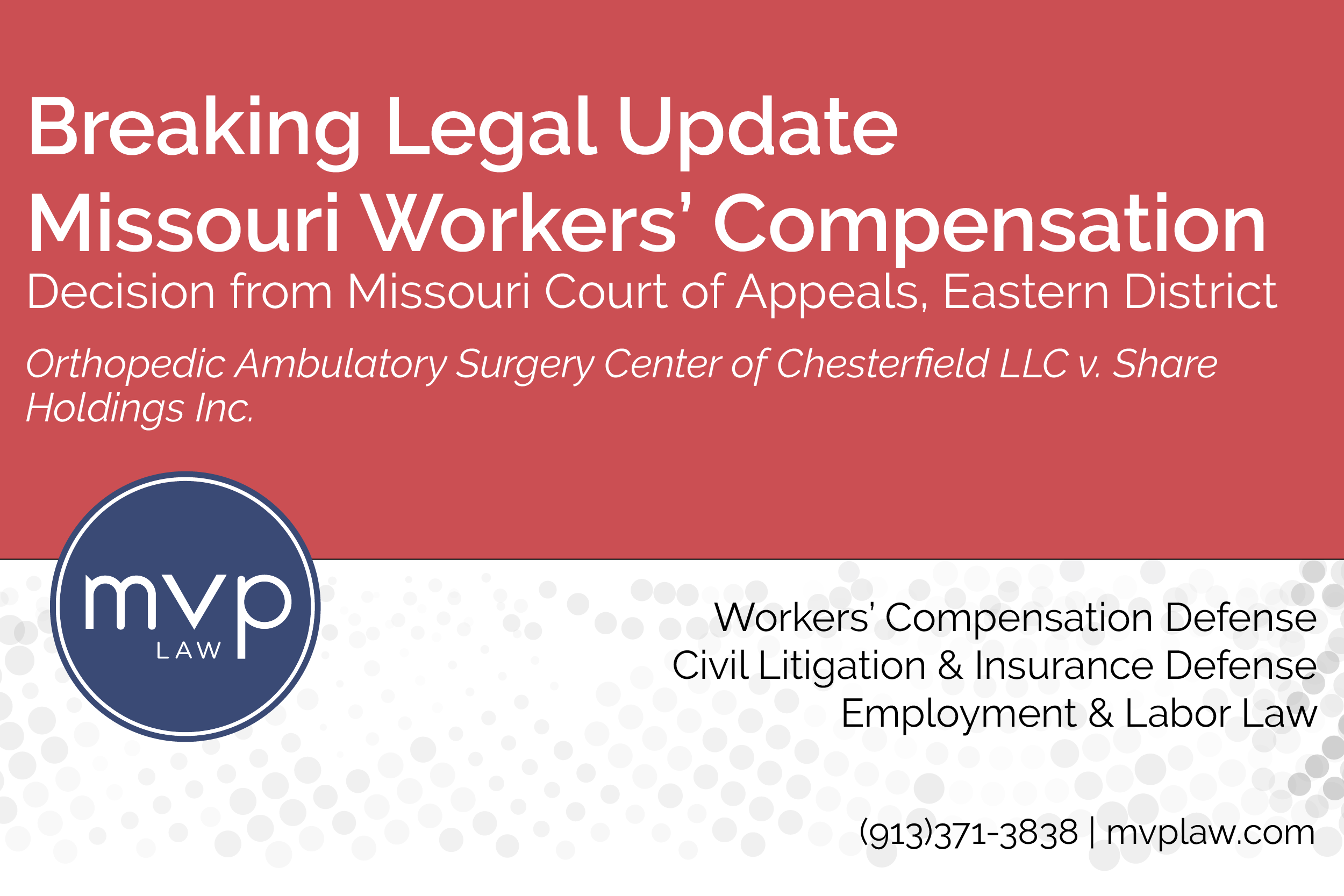 Medical Providers Cannot Bring Suit in Civil Court for MO WC Medical